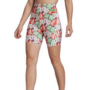Adidas x Marimekko Floral Bike Shorts Large